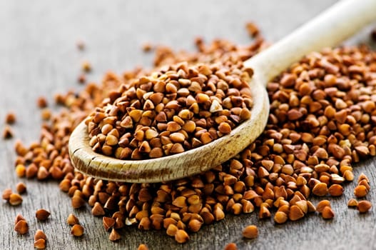 Buckwheat grain