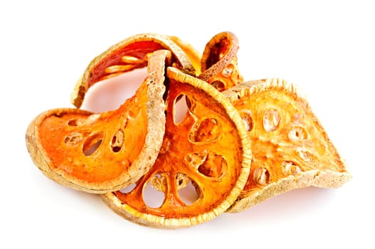 Dried bael fruit