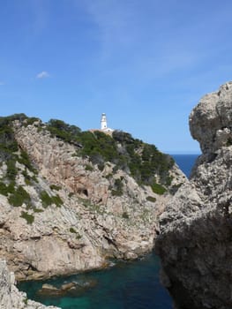 Lighthouse at Punta de Capdepera