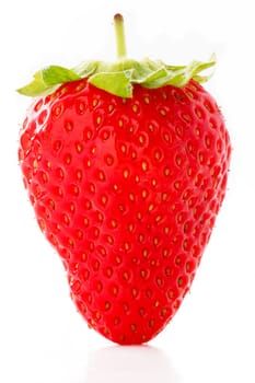 a strawberry macro