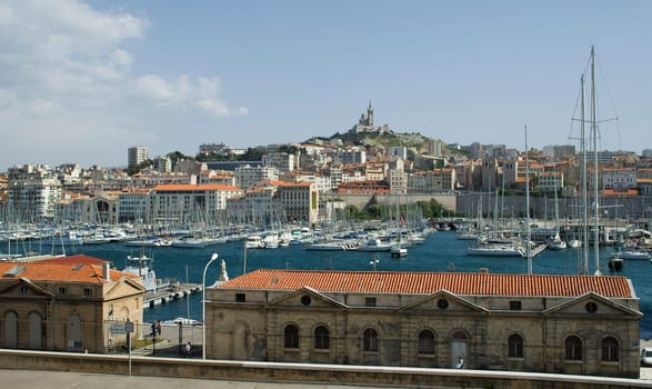 At the Vieux Port in Marseille