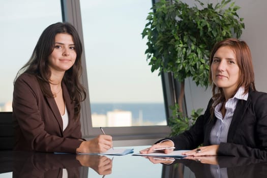 Two businesswomen