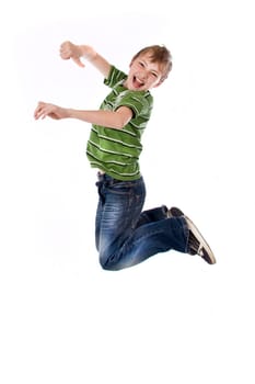 Boy Jumps High WD721