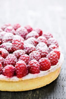 Raspberry tart
