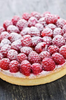 Raspberry tart
