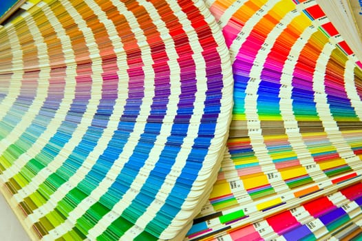 Offset printing color guide