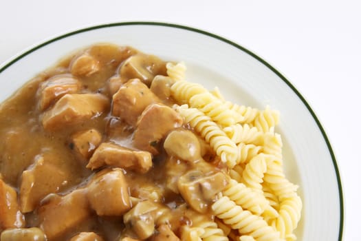 Goulash with noodles
