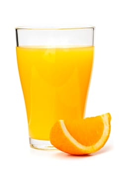 Orange juice in glass