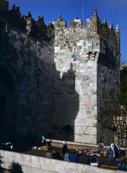 Damascus Gate in Jerusalem