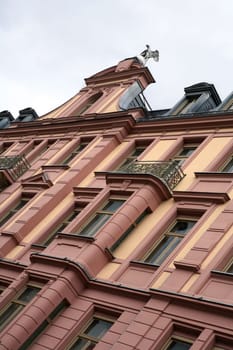 Facade of a town house