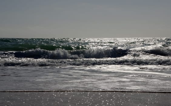 Andalusian sandy beach