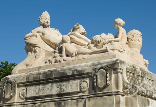 Asia Monument in Marseille