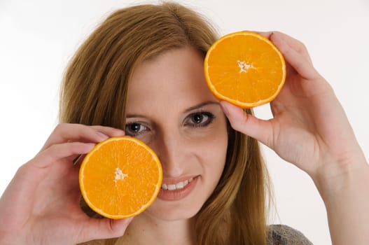 valeria and two oranges