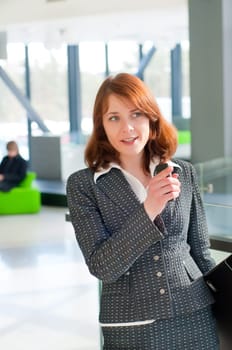 Beautiful business woman