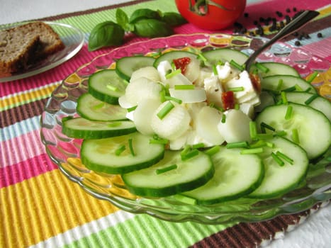 Asparagus and Cheese Salad
