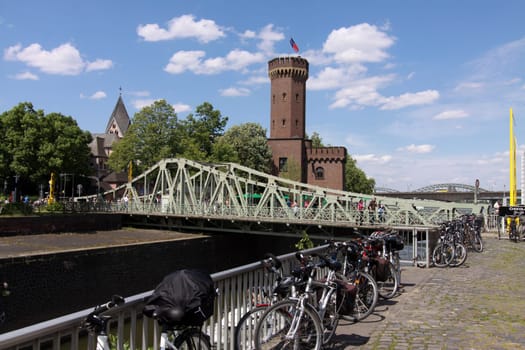 Swing bridge and Malakoff Tower