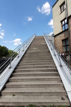 Staircase at the Chocolate Museum