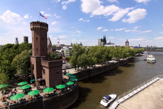 Outdoor gastronomy at the Malakoff Tower