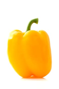 A yellow bell pepper