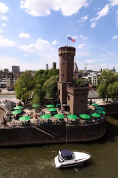 Outdoor gastronomy at the Malakoff Tower