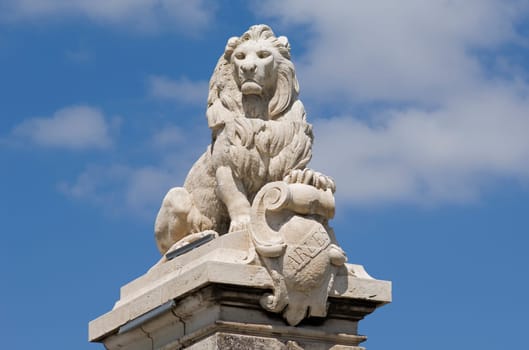 The Lion of Arles in the South of France