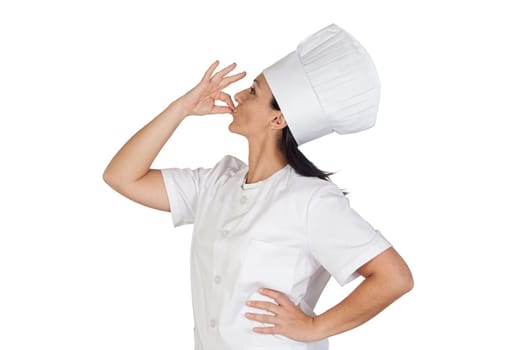 Pretty cook girl