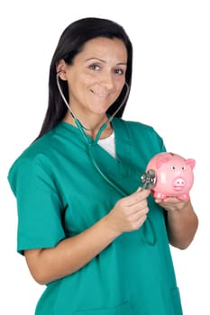 Attractive doctor
