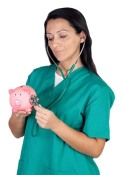 Attractive doctor