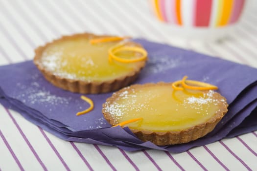 Orange tart