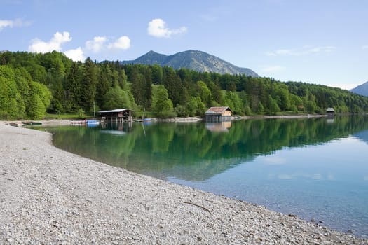 The Walchensee near Einsiedeln