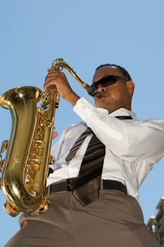 Hip Young Saxophonist