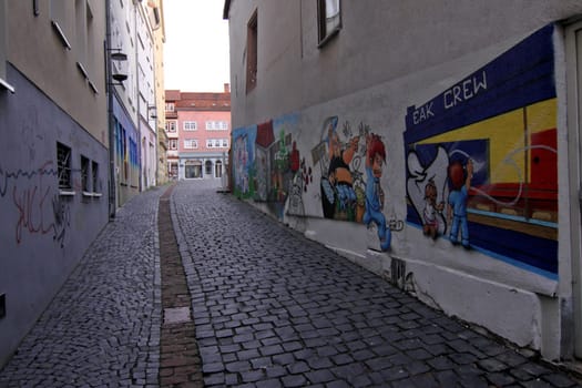 narrow alley to the butter market