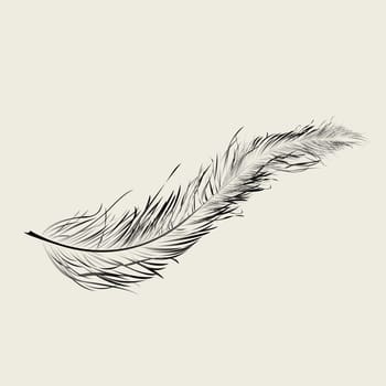 Flaoting feather