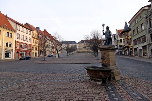 Main Market Square in Gotha