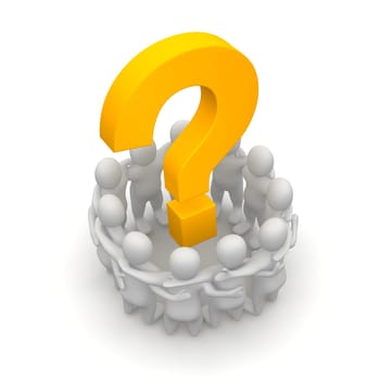 Group and question mark