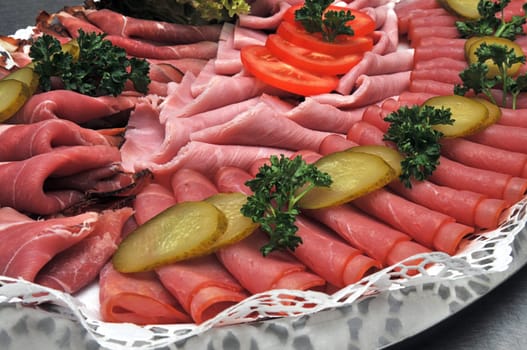 Ham platter