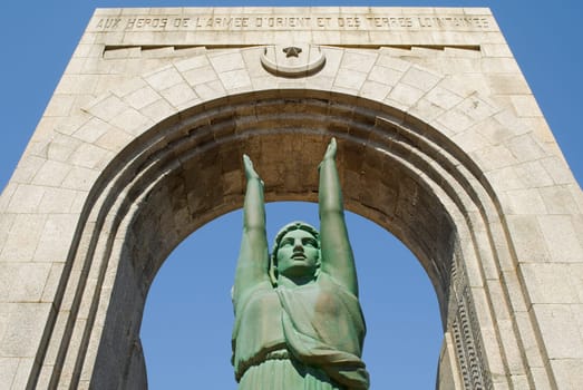 War memorial in Marseille