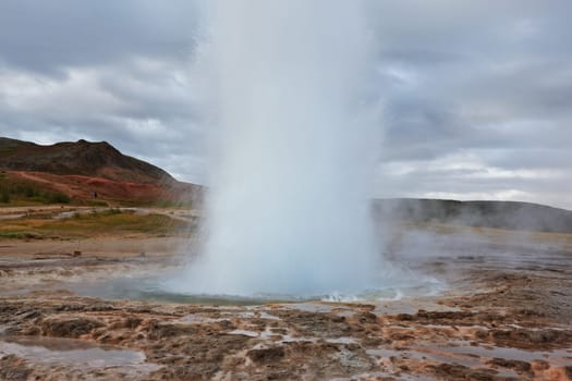 Strokkur geyser, Golden Circle, Iceland
