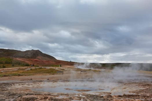 Strokkur geyser, Golden Circle, Iceland