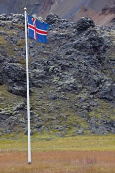 Icelandic flag
