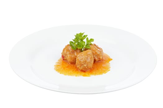 Fresh meatballs