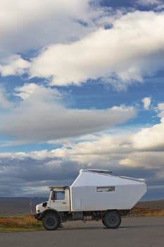 Truck in Iceland
