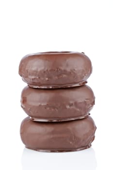 Three delicious donuts