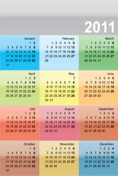 Calendar for 2011