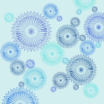stylized circels
