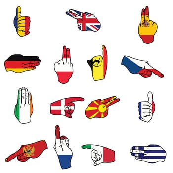flags of Europe