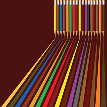 colored pencils