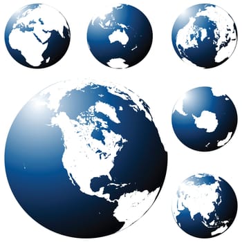 Earth globe