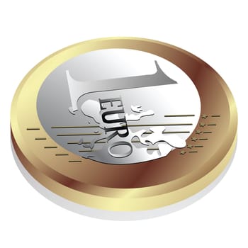 one euro
