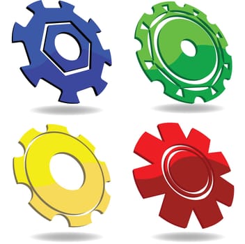 Gear icons